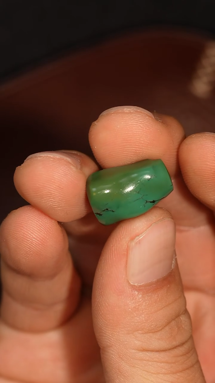 绿松石未镶嵌颈饰冲赛康胡子哥，DIY一232