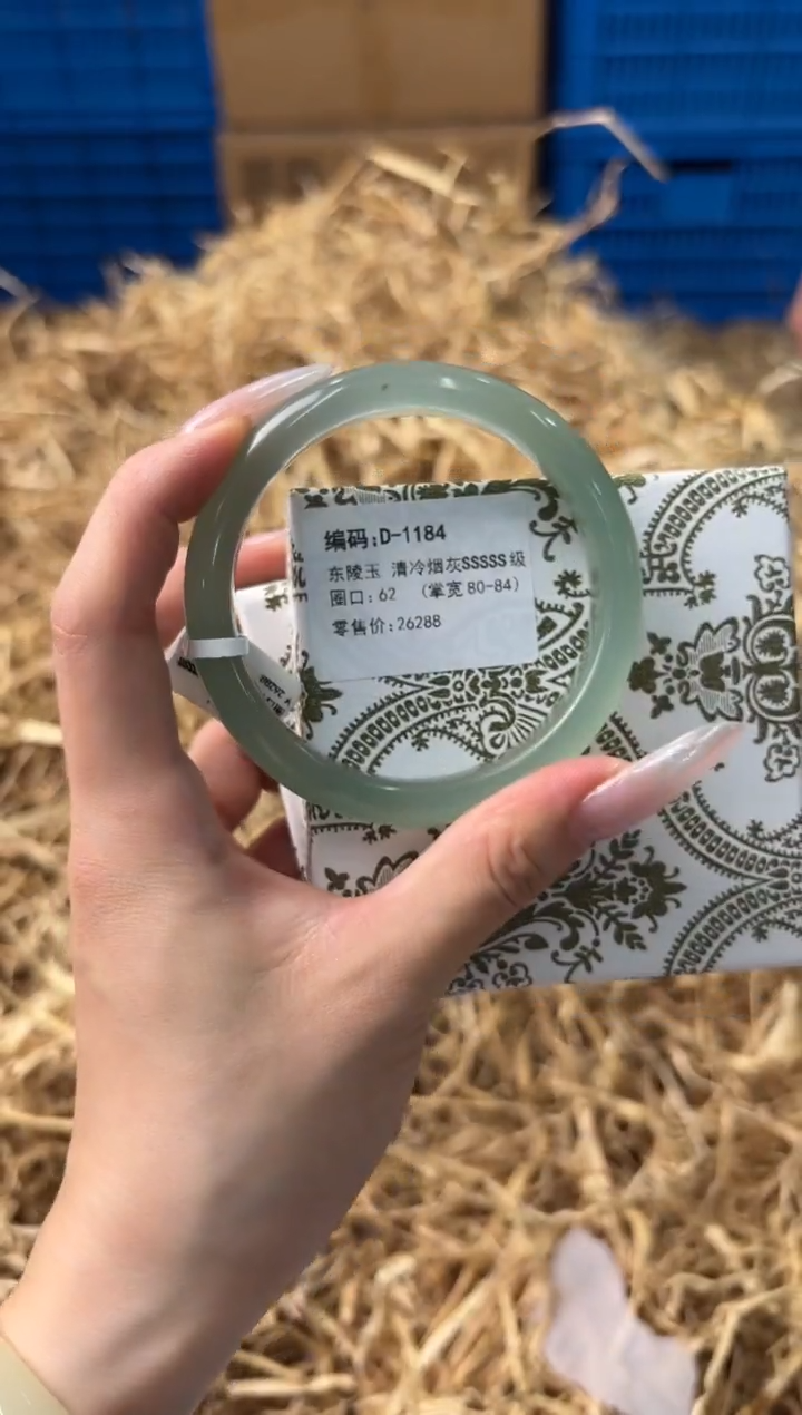 未镶嵌手镯石英质玉D-1184