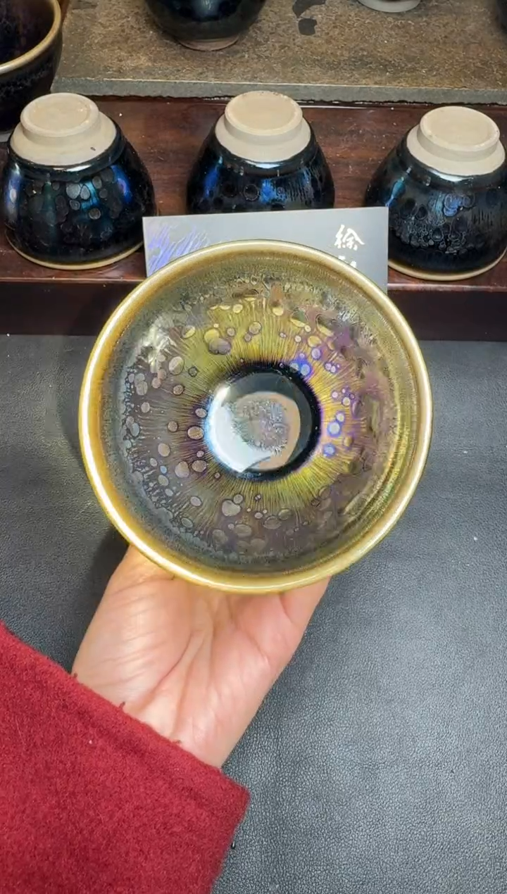 【闪购商品】茶盏建盏故事徐祖亮彩曜195