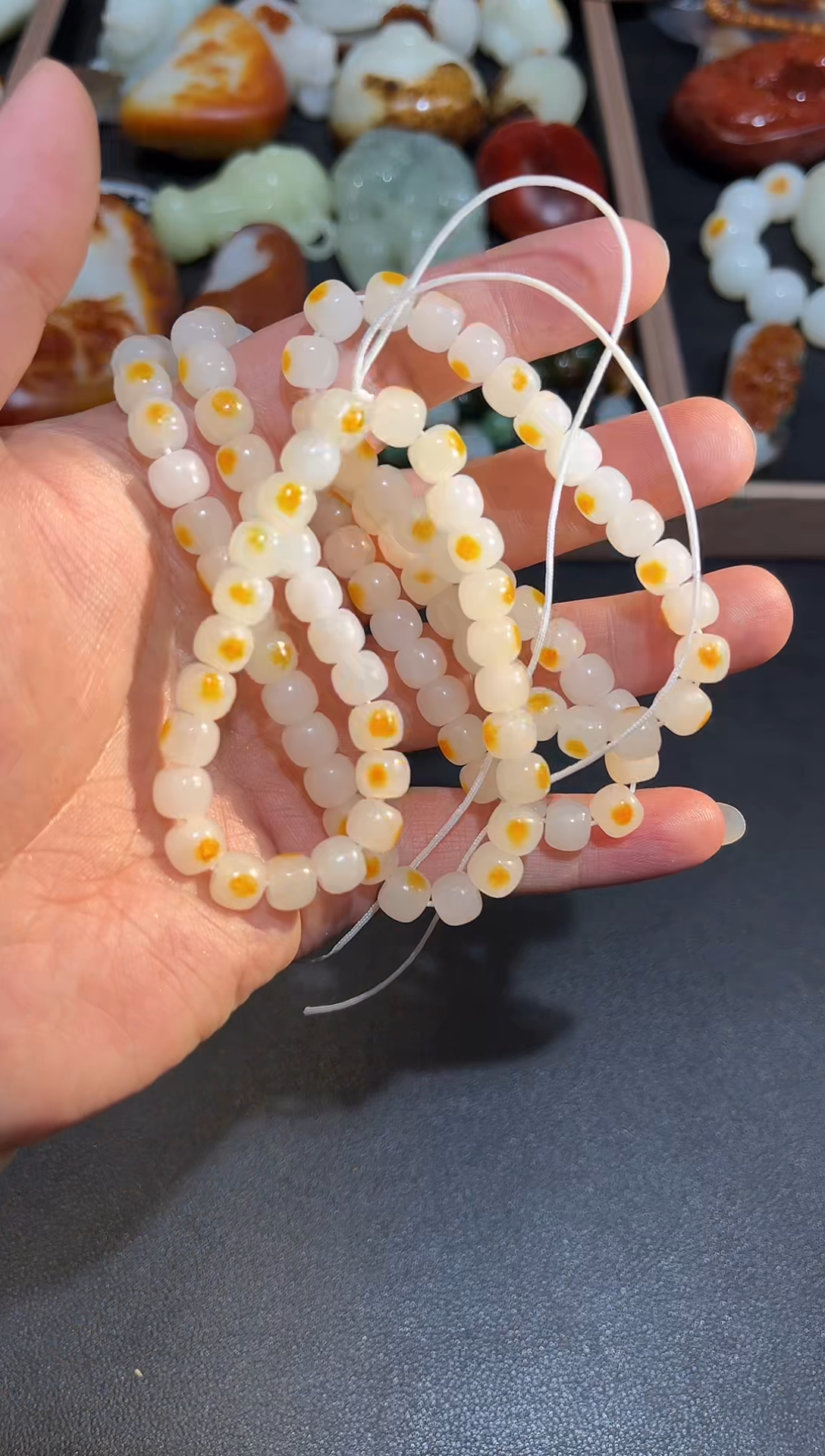 颈饰未镶嵌和田玉（子料）YL-DS-12.9-10