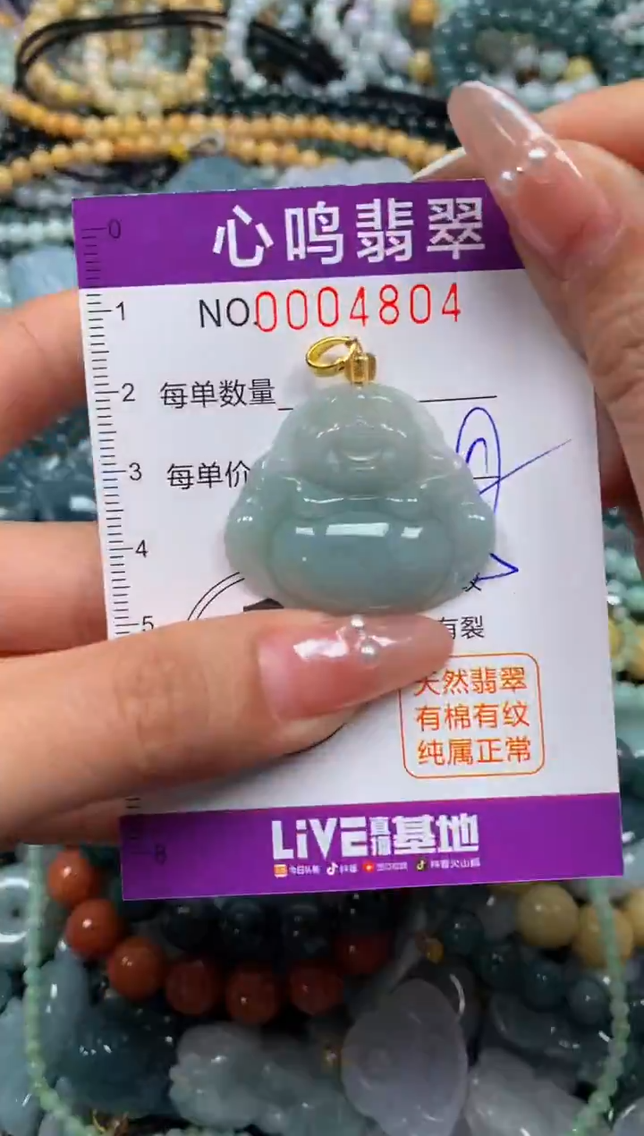 颈饰未镶嵌翡翠闪购004804