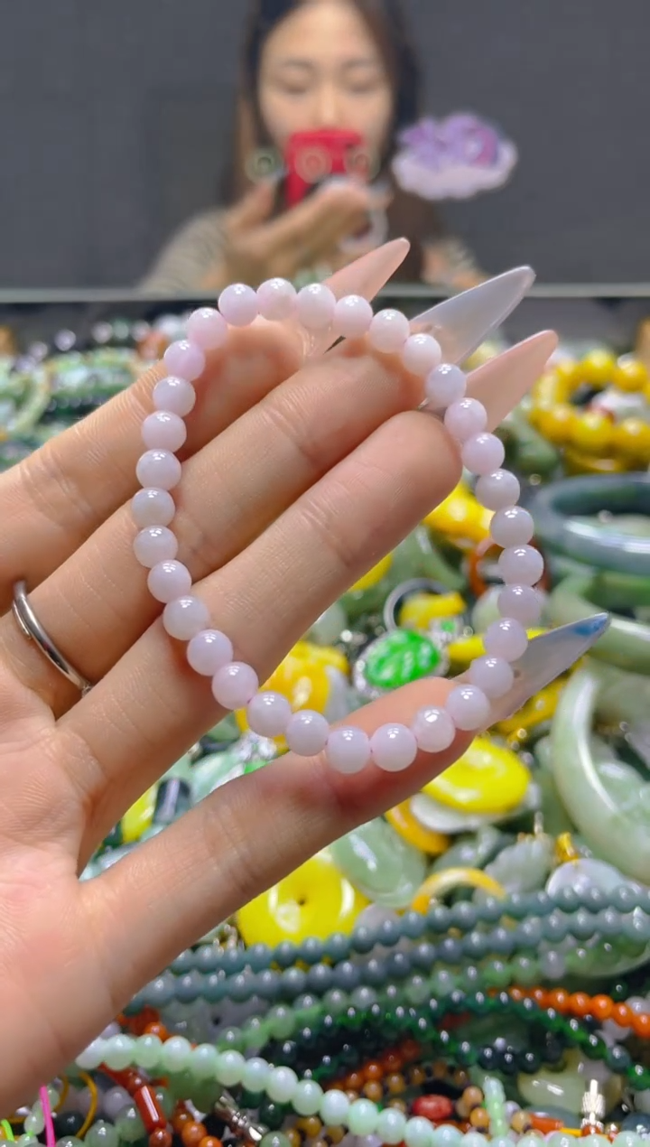 颈饰未镶嵌翡翠5MM