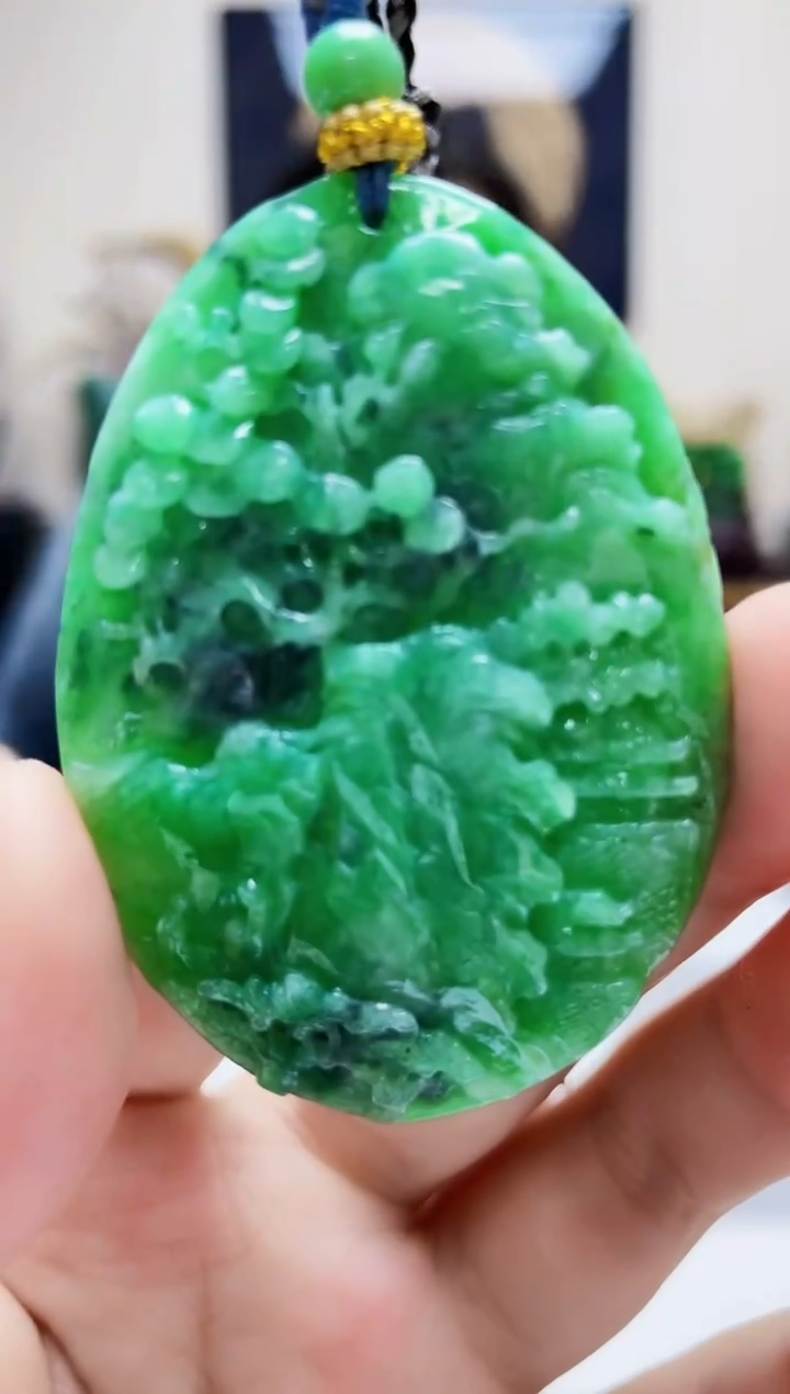 未镶嵌定制翡翠吊坠19
