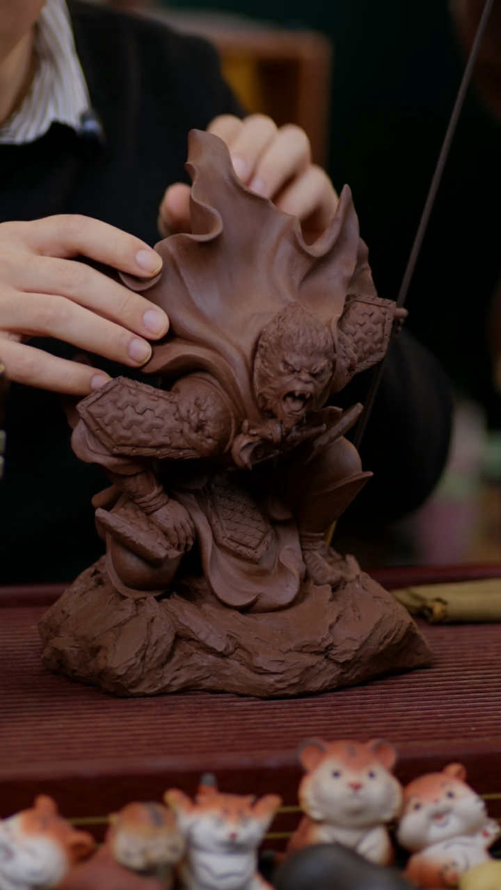 【闪购商品】紫砂茶宠齐天大圣