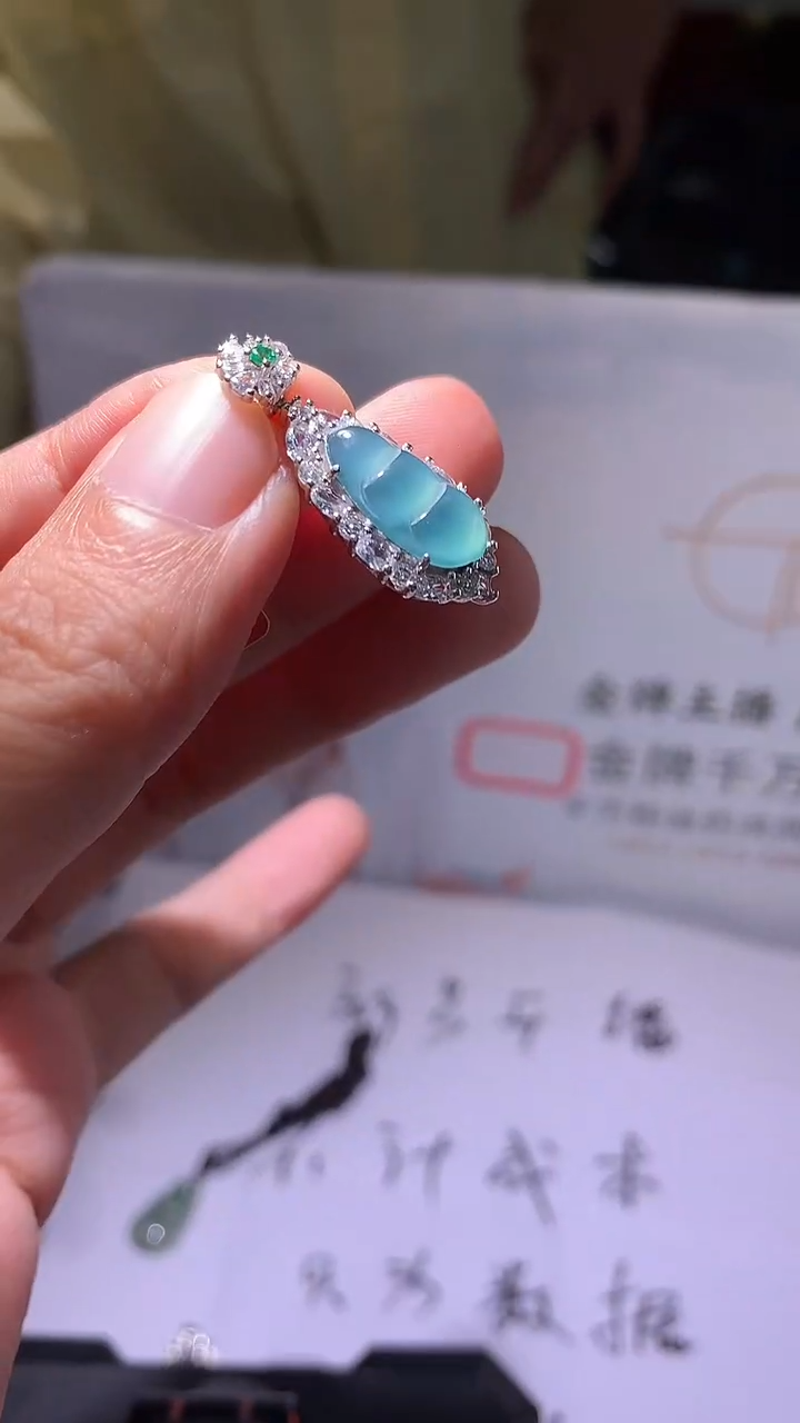 颈饰未镶嵌翡翠A111