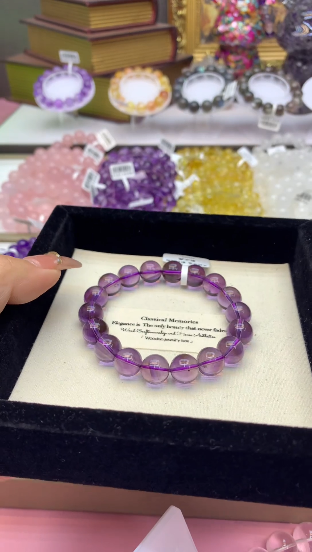 【闪购商品】水晶手串未镶嵌11+紫水晶