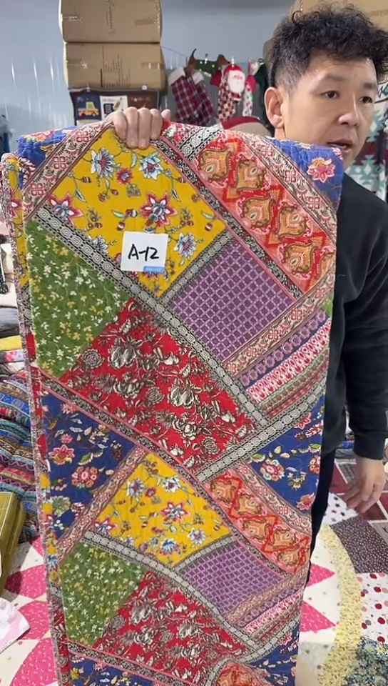 棉臭*儿床盖210*230全棉