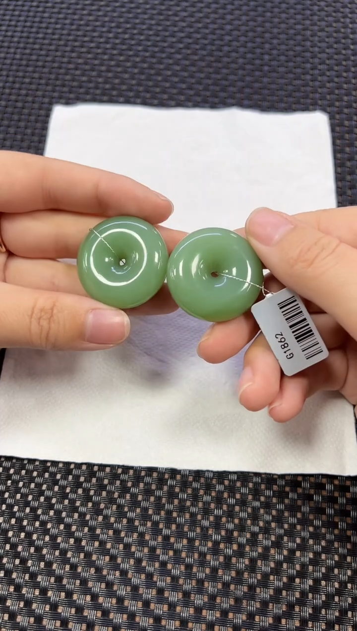 【闪购商品】和田玉挂件未镶嵌平安扣（多样性发一件）