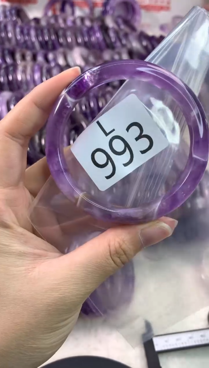 【闪购商品】水晶水晶手镯L未镶嵌993-59