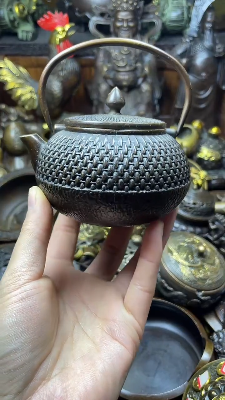 闪购链接，点击下单，有运费险，铜摆件