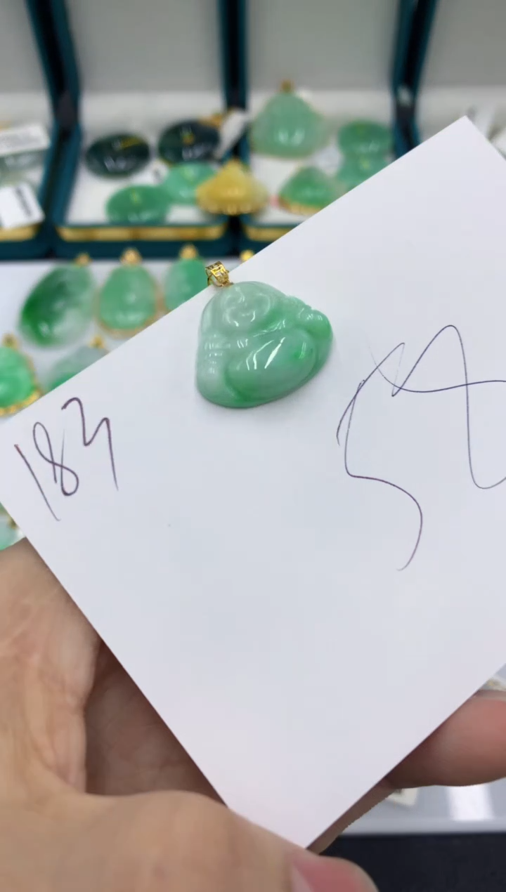 【闪购商品】翡翠颈饰18K金镶嵌链接1111