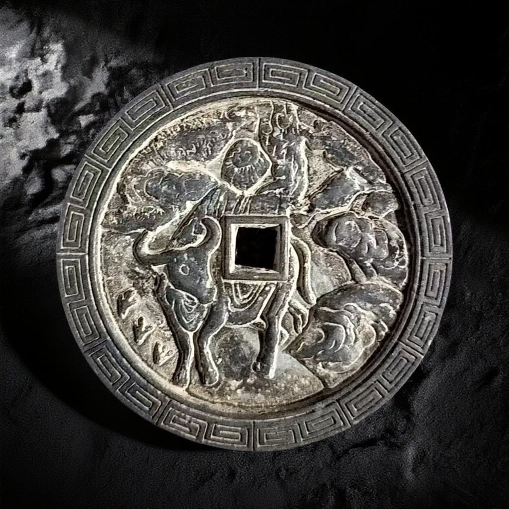 461【甄藏】精选手工复制仿古铜银复古纪念工艺摆件