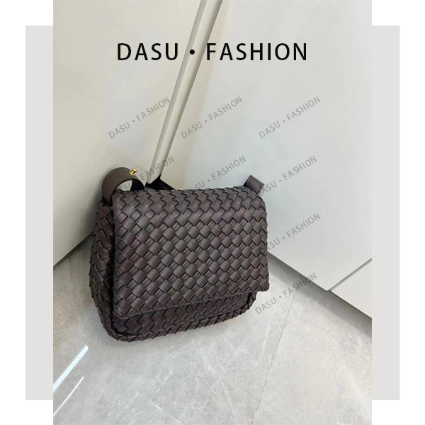 【苏总专属】SLBL-6008-咖啡女士时尚潮流气质小众腋下包斜挎包