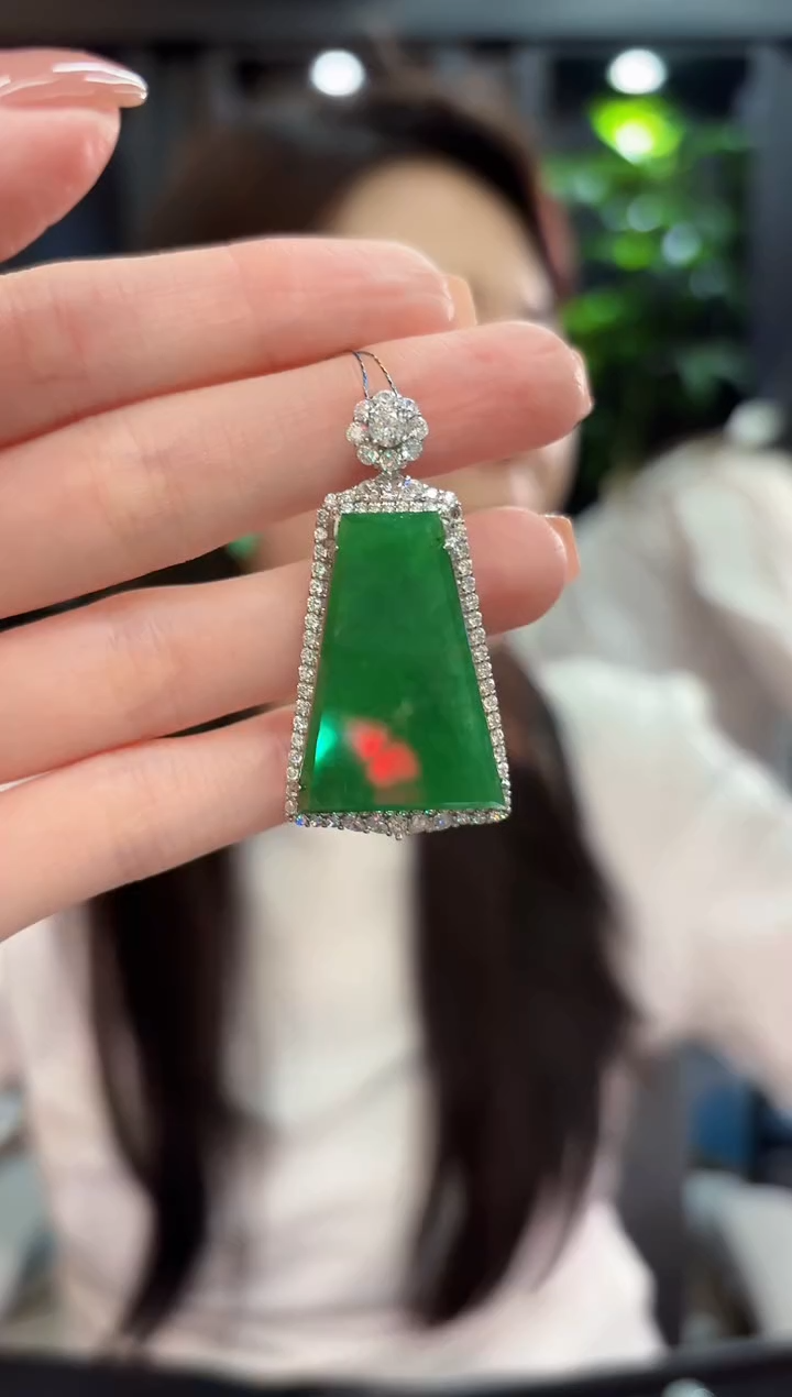 吊坠(不含链)未镶嵌翡翠 缅甸A货/支持复检/一件