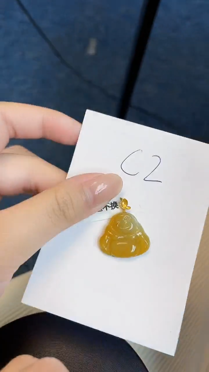 【闪购商品】翡翠颈饰18K金镶嵌00000000