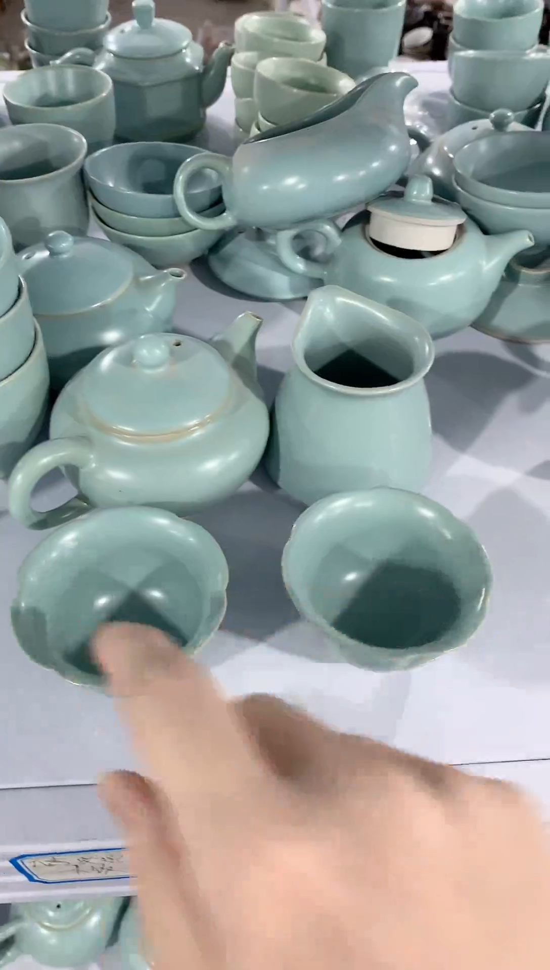 微微瑕疵茶杯茶具盖碗