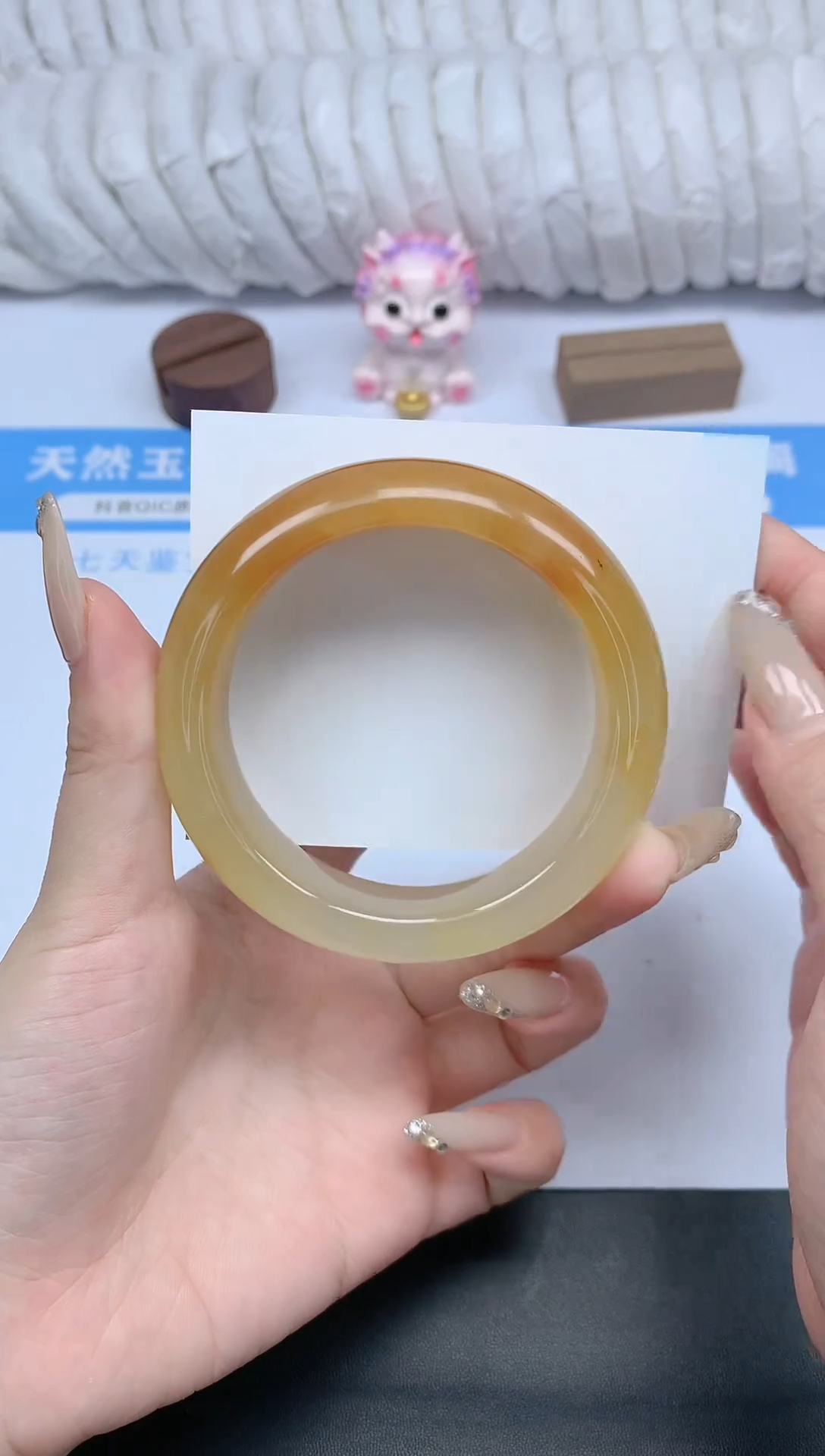 石英质玉手镯未镶嵌K8-58