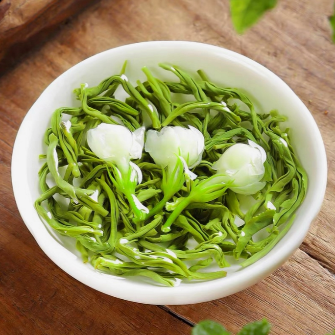 ZK新茶福州茉莉花茶横县茉莉花雅安绿茶茉莉飘雪办公茶支持试喝