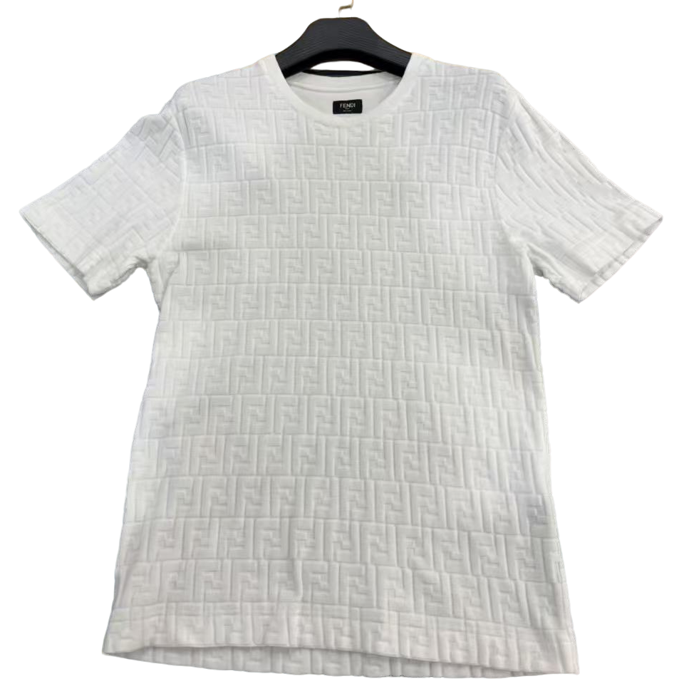 99新 FENDI/芬迪 FENDI满印毛巾短袖/S码/99新