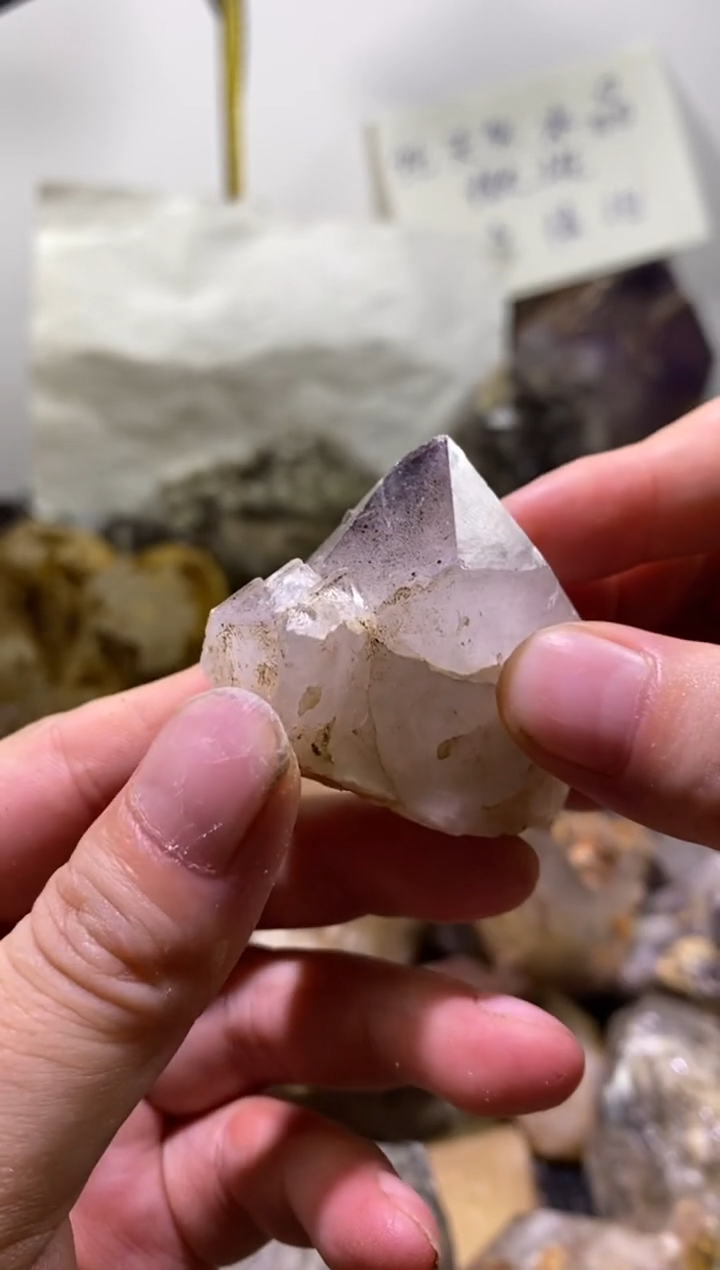 未镶嵌珠宝半成品水晶19号四川花园水晶