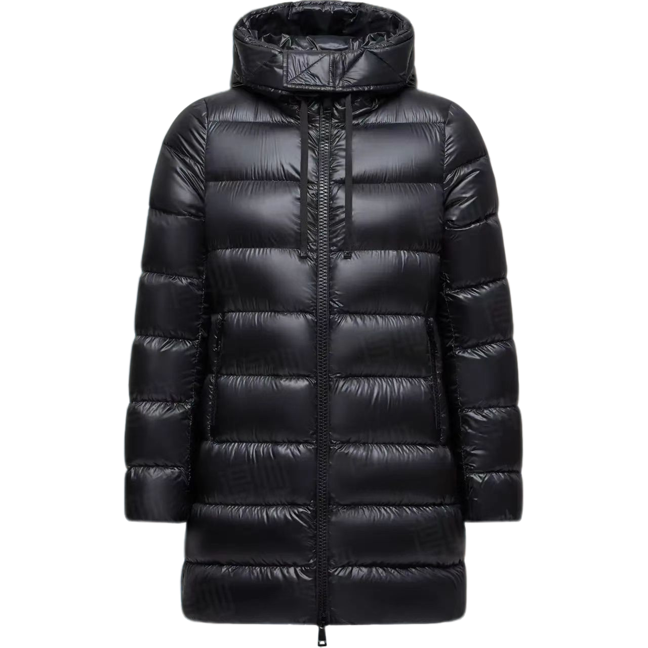 未使用 MONCLER 蒙口Suyen 中长款鹅绒羽绒服