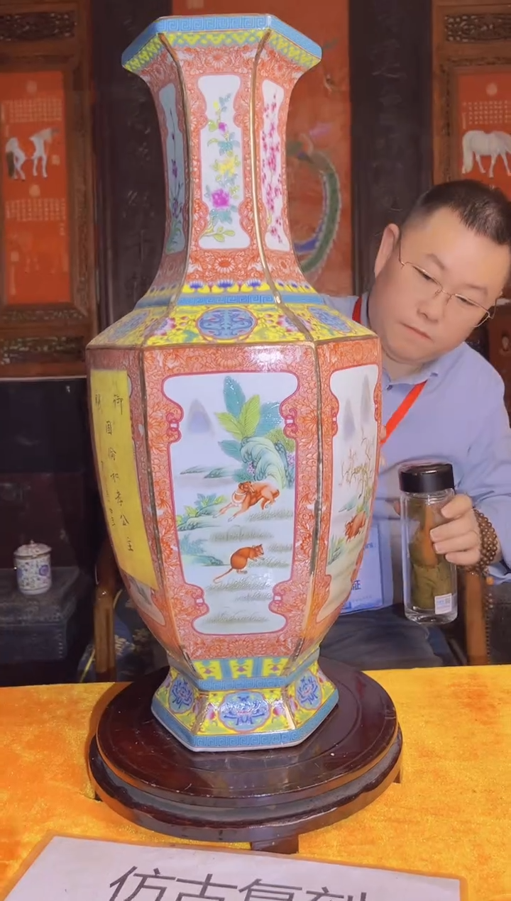 摆件陶瓷景德镇现代陶瓷流水134