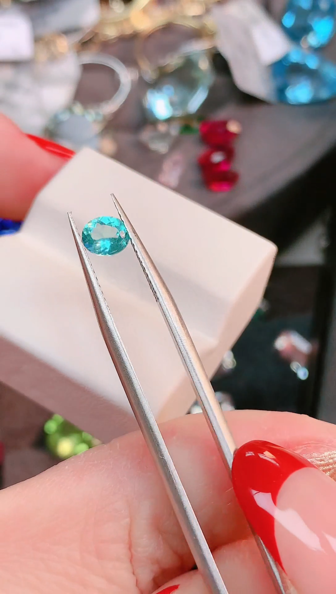 未镶嵌磷灰石裸石0.48ct