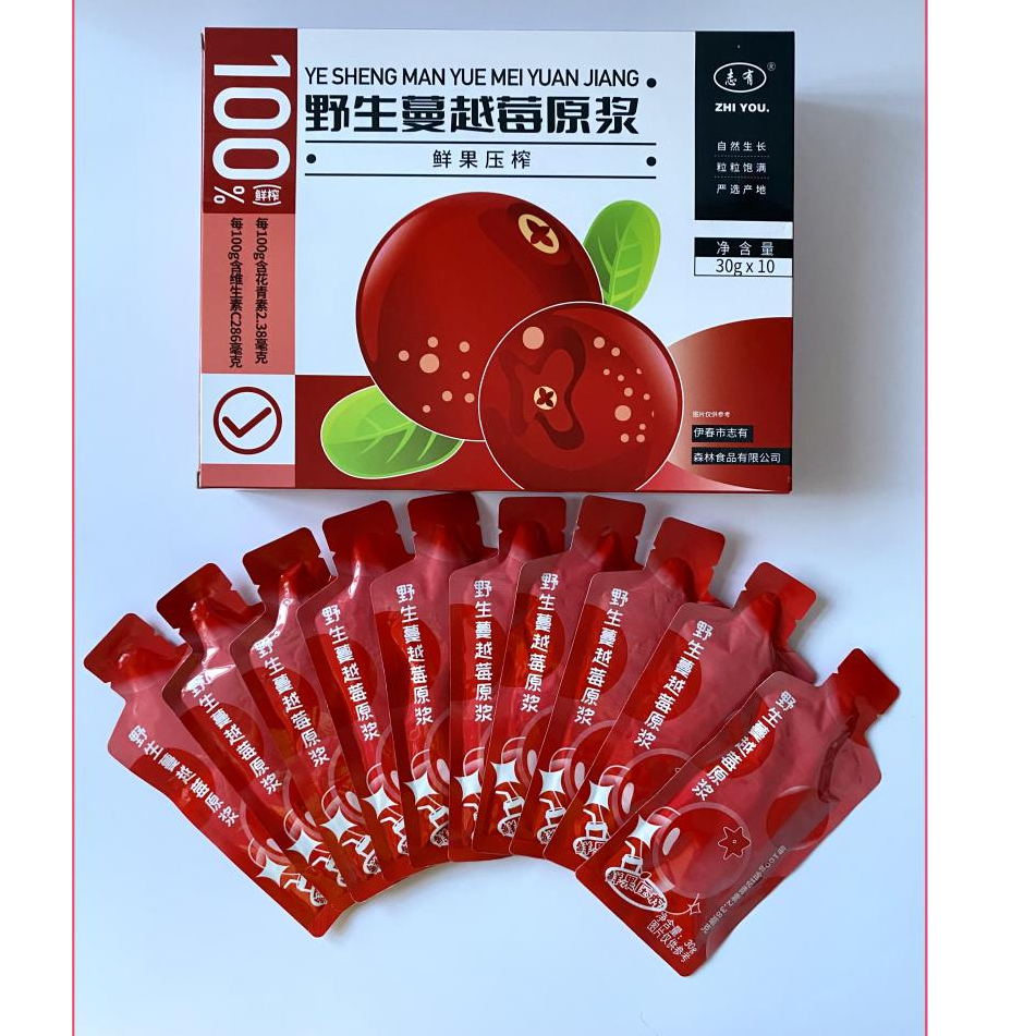 蔓越莓原浆30g*10袋*6盒