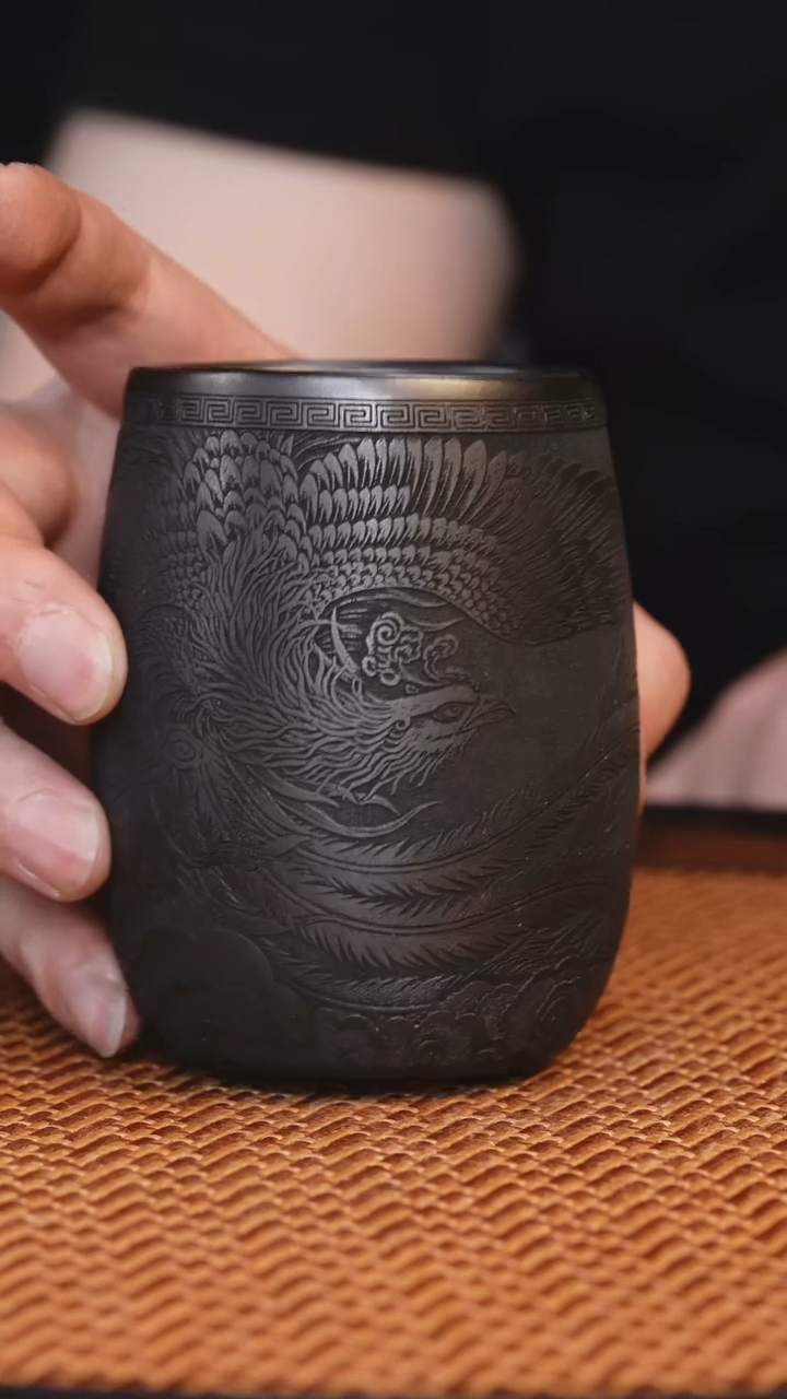 宜兴全手工紫砂杯
