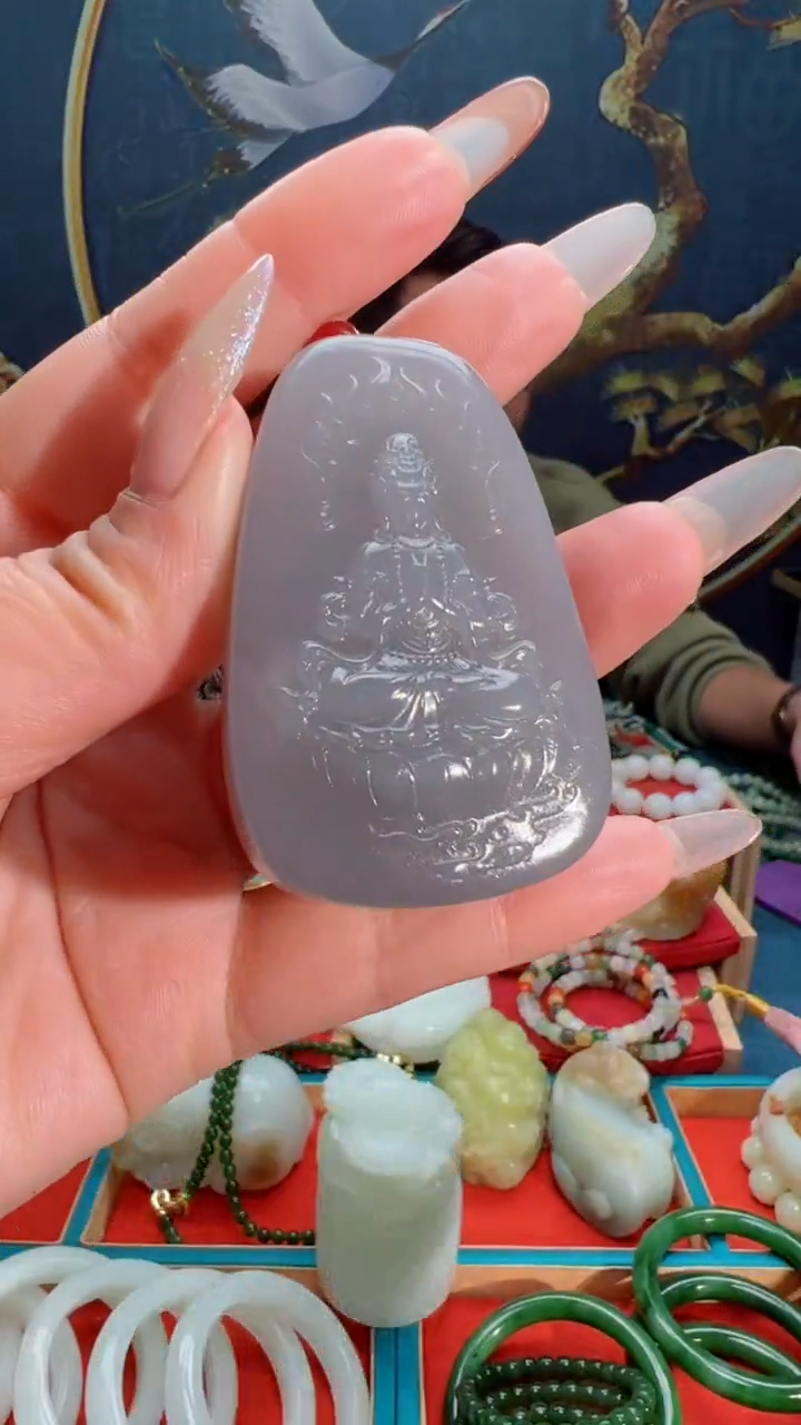 【闪购商品】和田玉吊坠未镶嵌1