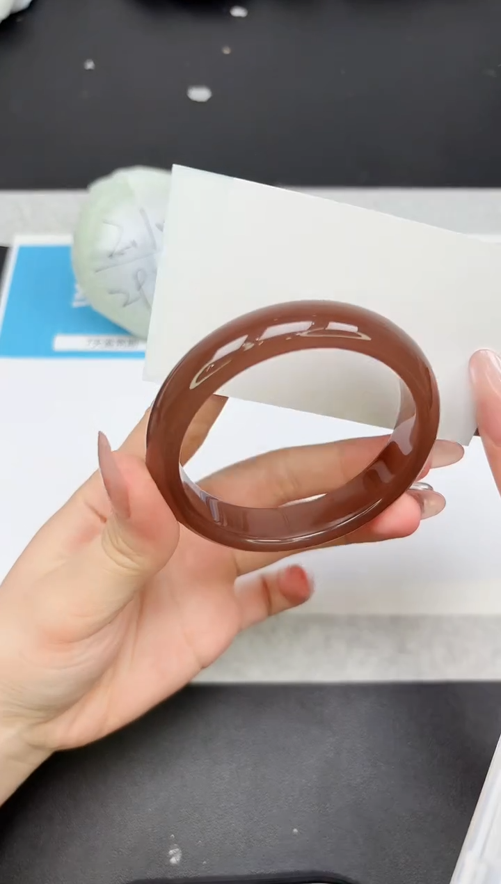 【闪购商品】石英质玉手镯未镶嵌236-58.5