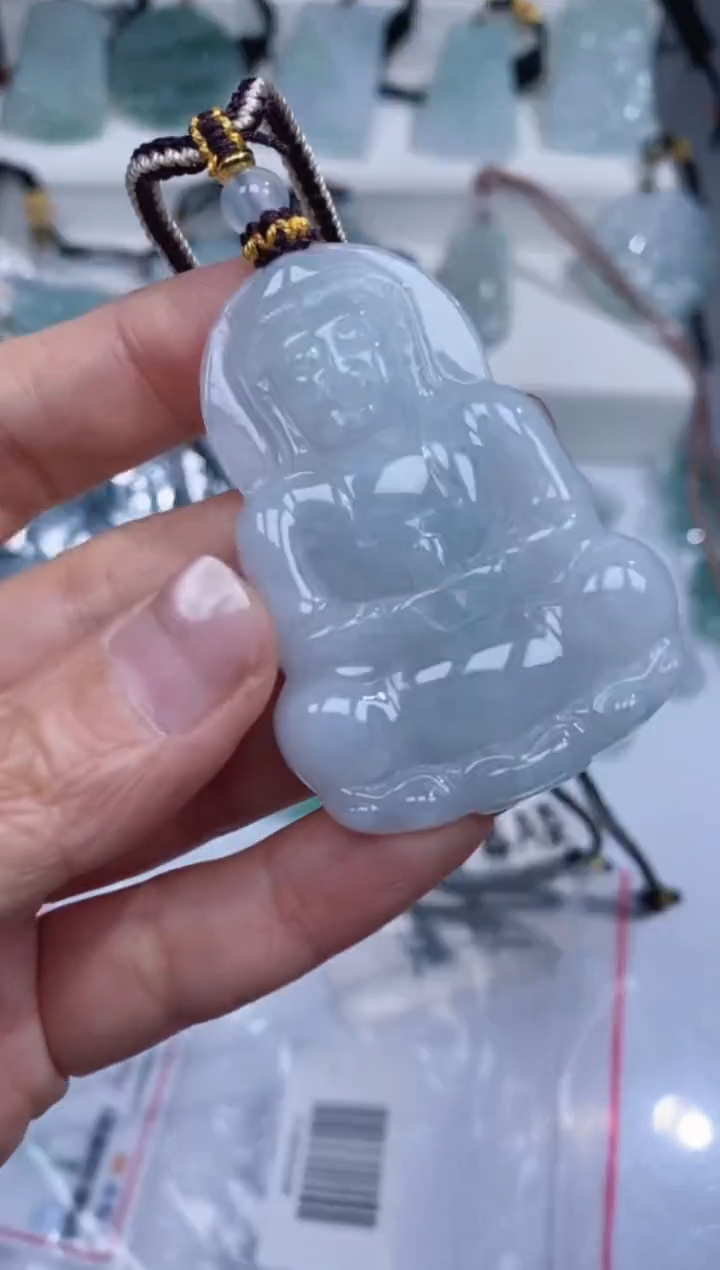 颈饰未镶嵌翡翠吊坠