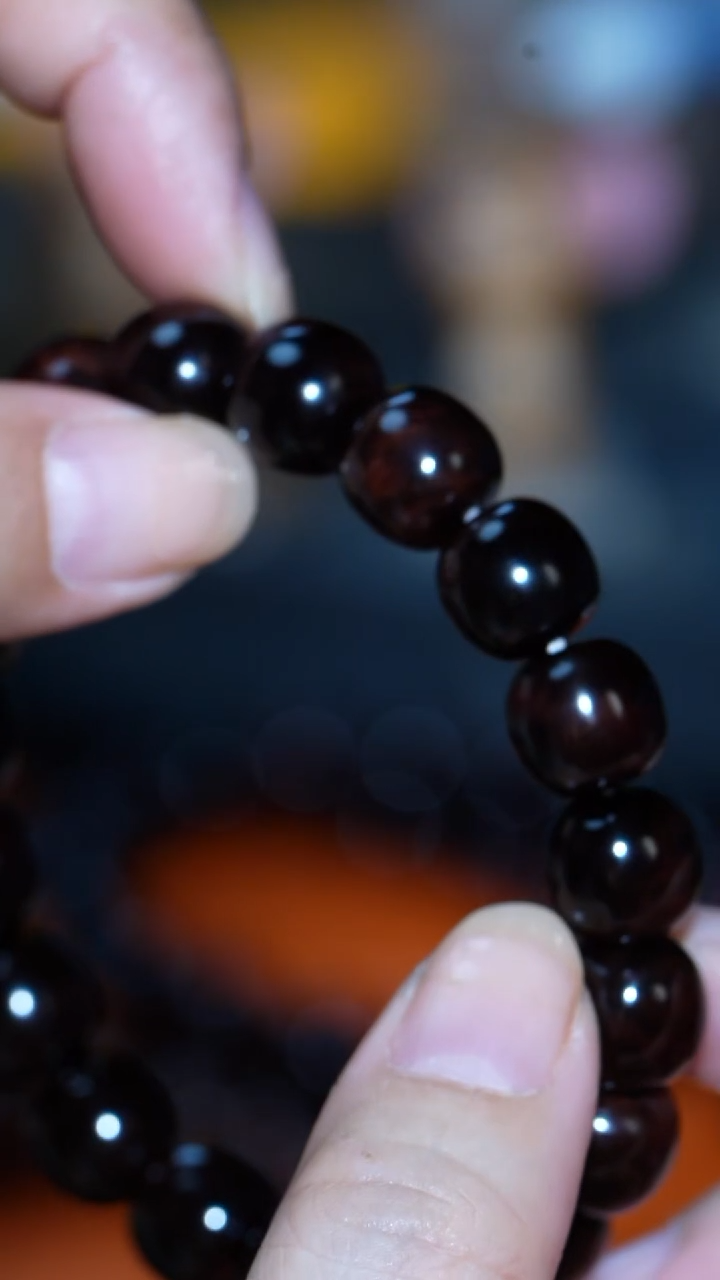 手串/手链黄花梨/降香黄檀【MOYU】海南黄花梨 11*11.5文玩潮款手串