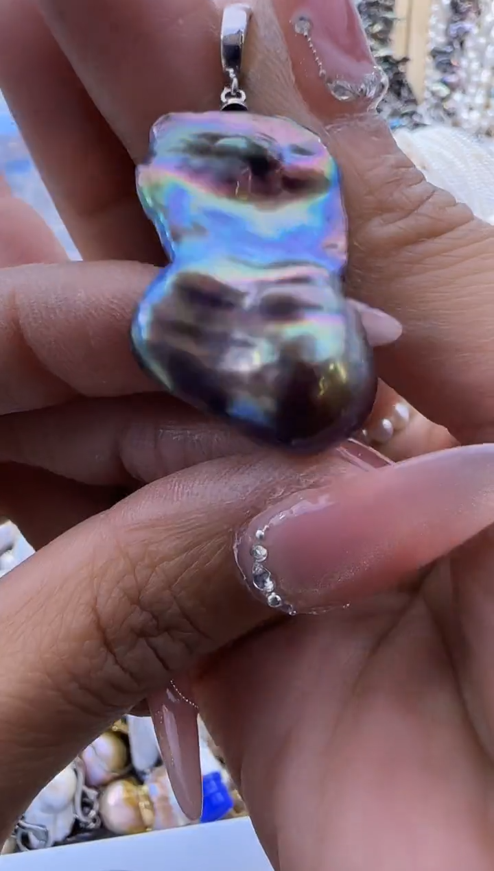 【闪购商品】淡水珍珠吊坠未镶嵌743