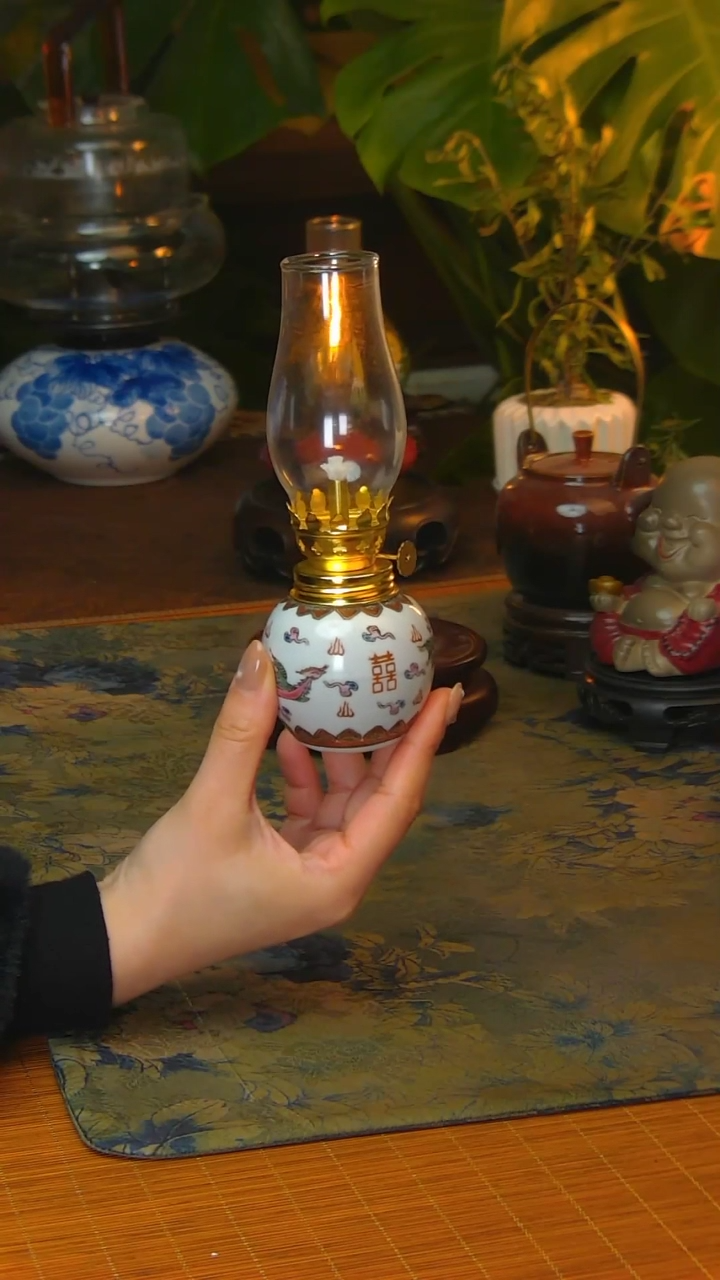 【闪购商品】景德镇陶瓷灯摆件