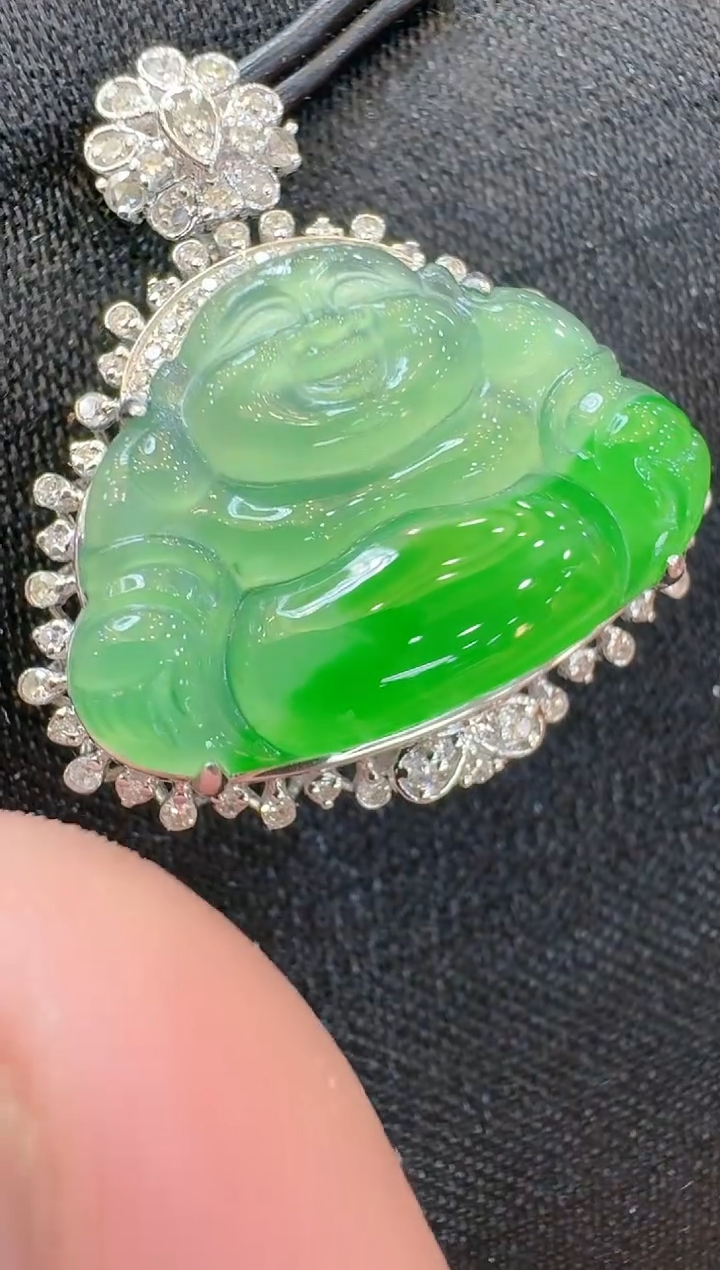 【闪购商品】翡翠吊坠(不含链)18K金镶嵌多样性团购发一件