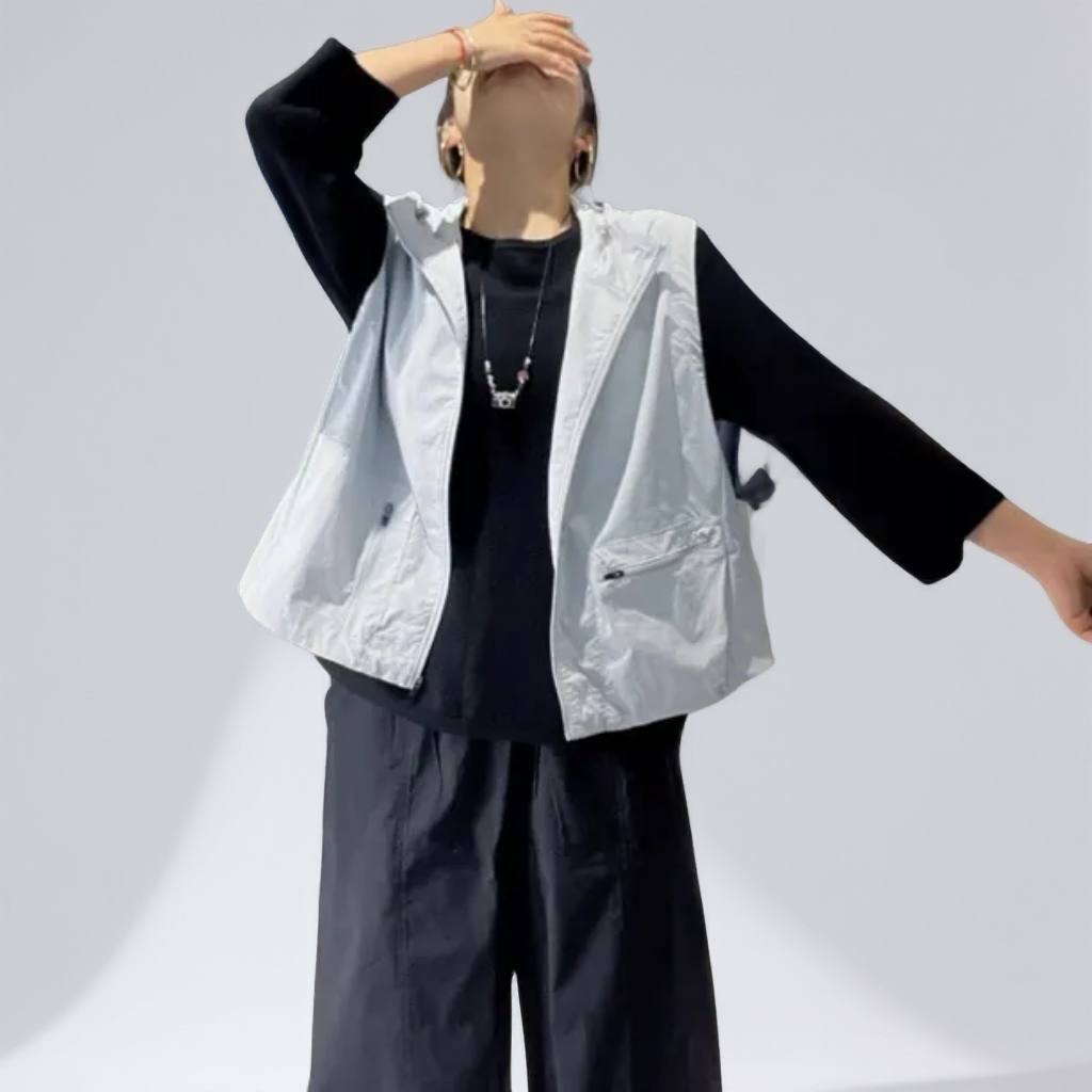 2708—水淼26年春夏新款连帽马甲