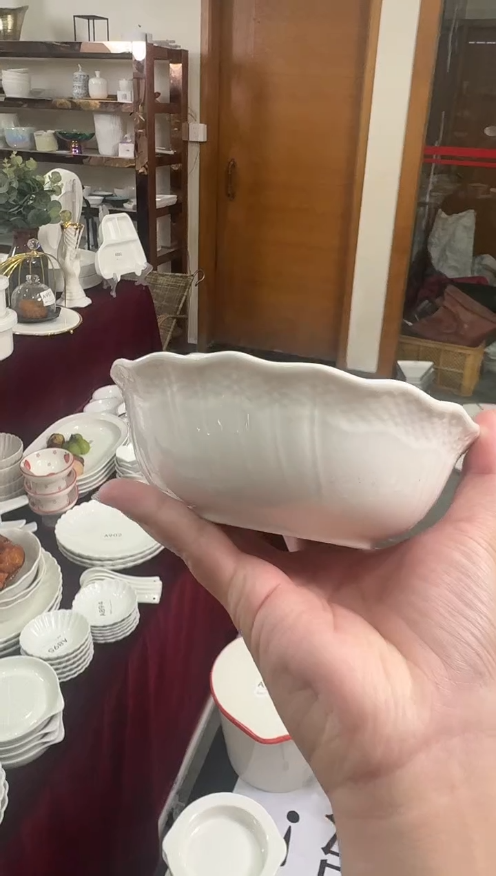 摆件陶【3个装】浮雕碗