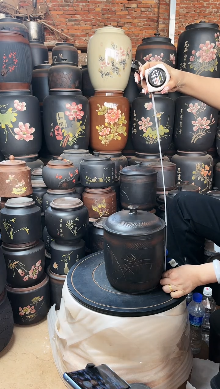 【闪购商品】壶瑕疵茶叶罐  竹子 500克  339