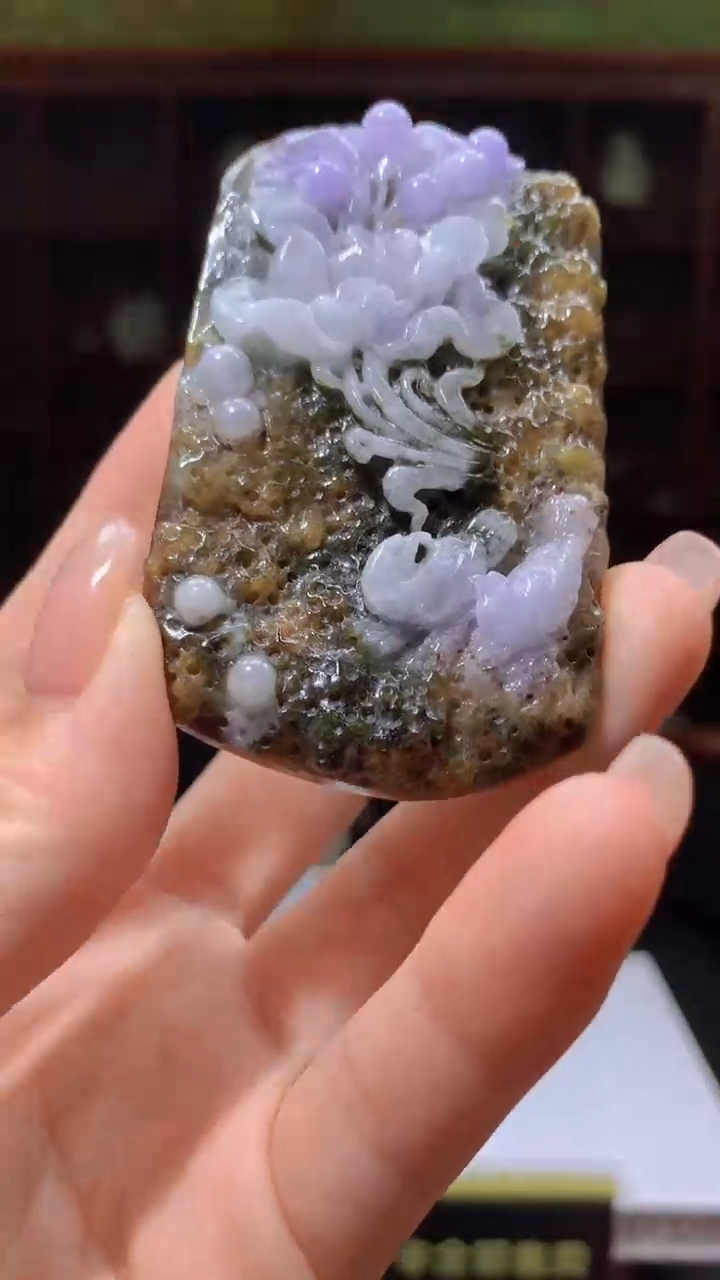 【闪购商品】定制翡翠未镶嵌闪购毛货链接AF099