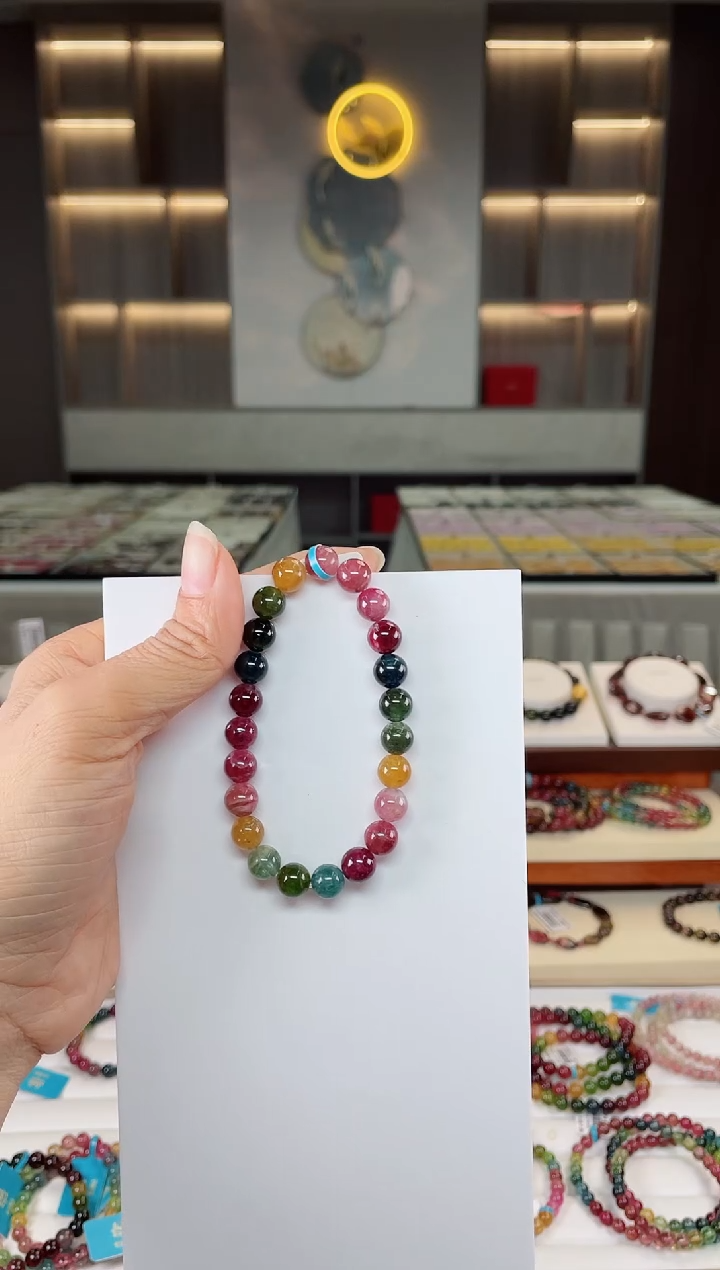 【闪购商品】碧玺单圈手串未镶嵌（多样性发一条）Q