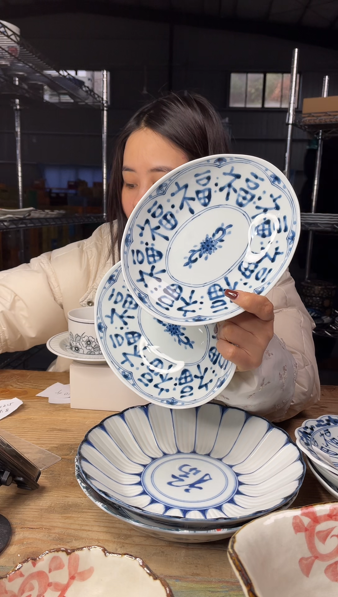 【闪购商品】瓷片777号     19*16*4.5  