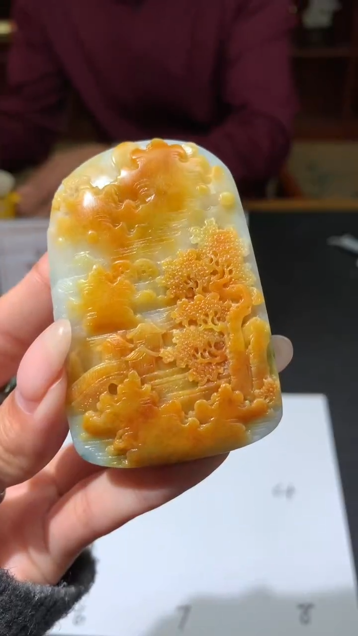 【闪购商品】定制翡翠未镶嵌不退不换CMH1件-A