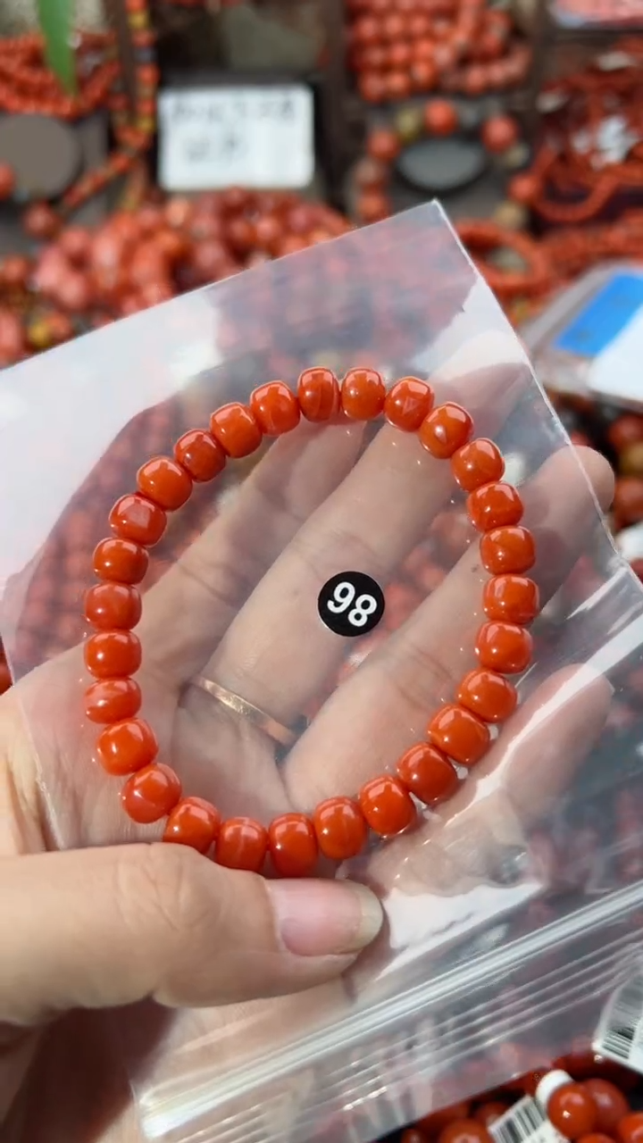 【闪购商品】南红玛瑙手串未镶嵌8