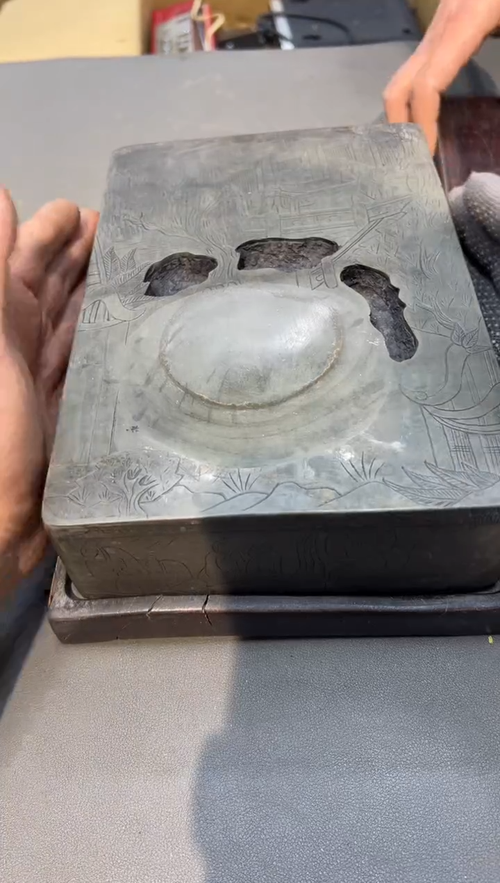 檀***鱼工艺品小四孤品收藏