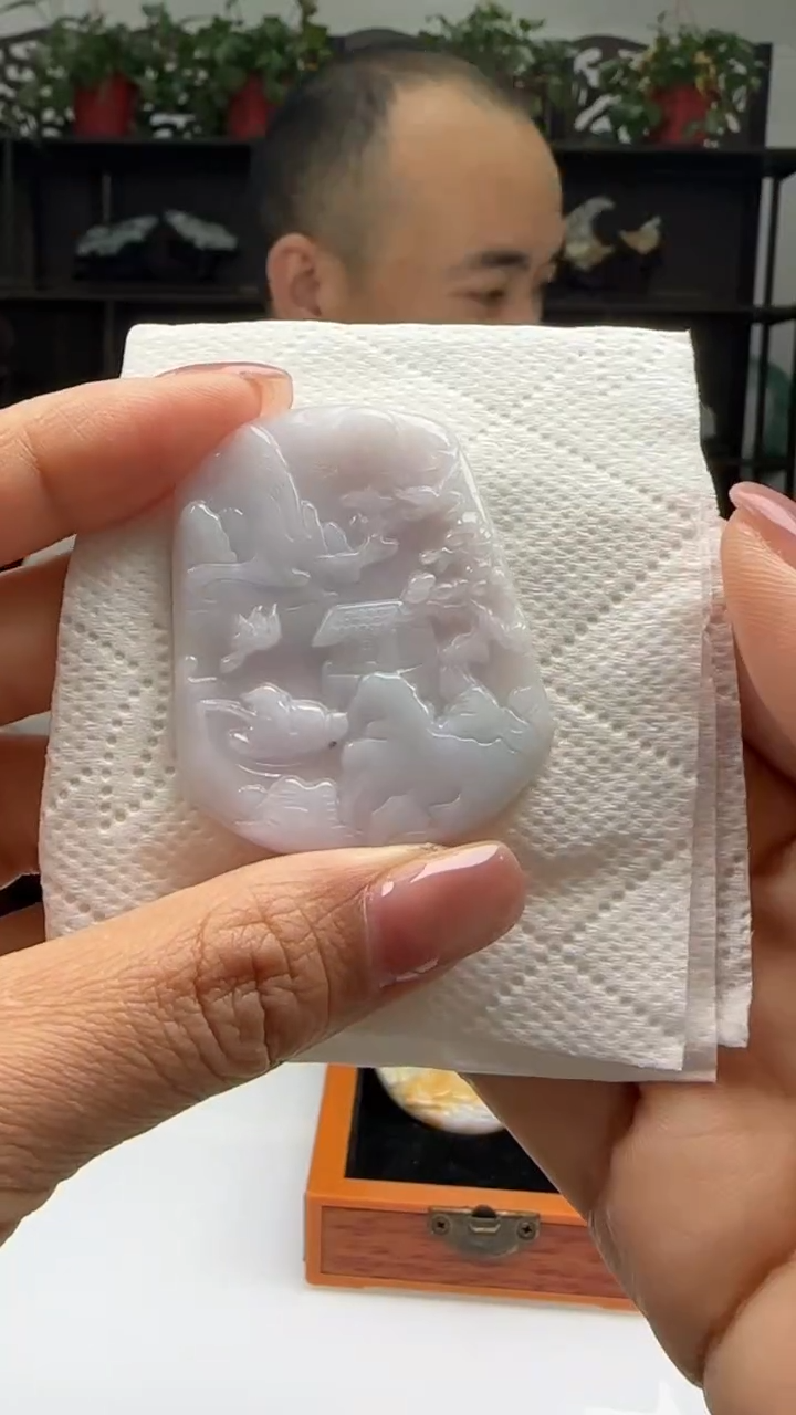 【闪购商品】翡翠颈饰未镶嵌天然翡翠A货吊坠