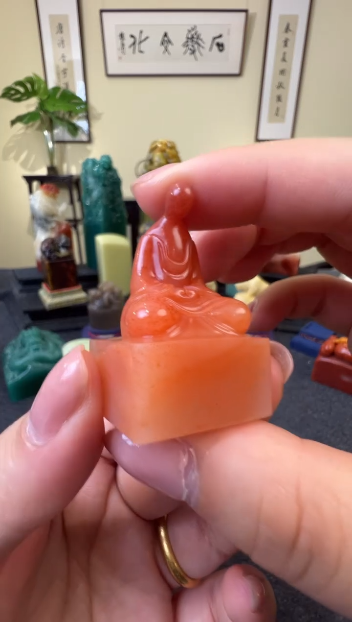 老挝石k****i水洞无相佛