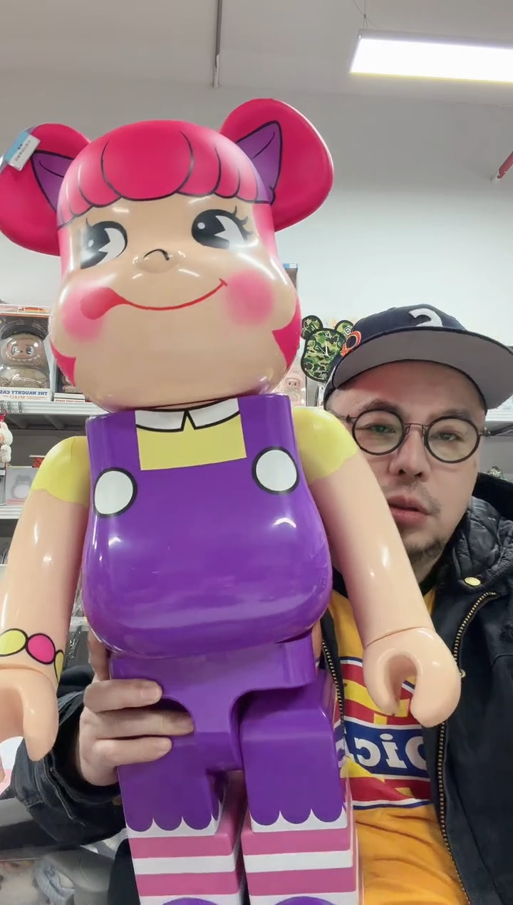 动态1不二家小恶魔紫色1000%单盒