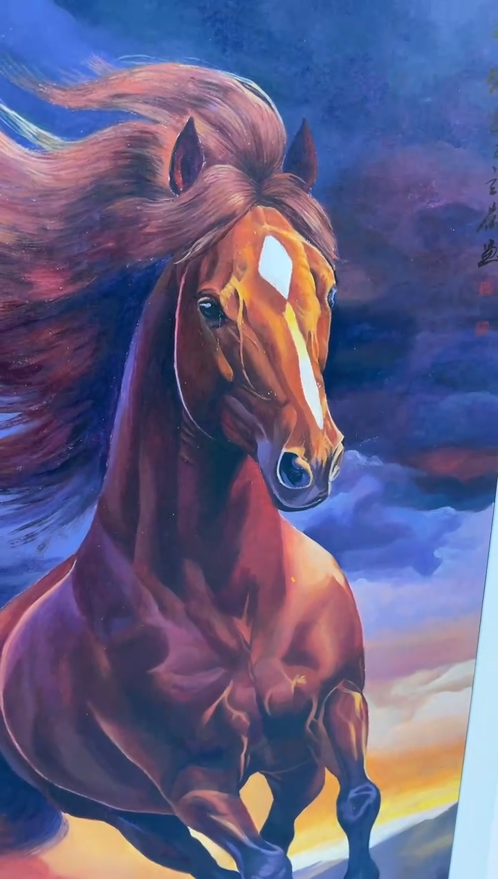 国画刘立荣亲笔绘画手绘作品D7