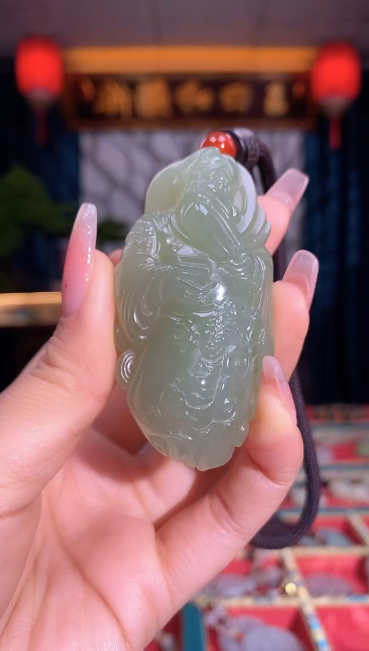 【闪购商品】和田玉颈饰未镶嵌关公